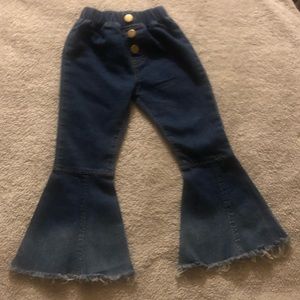Toddler Girl Wide Leg Jeans